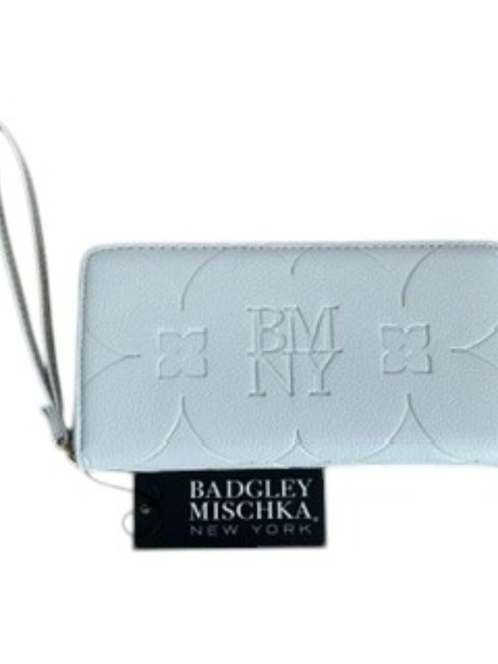 BADGLEY MISCHKA New York Cream Wallet/Clutch NWT